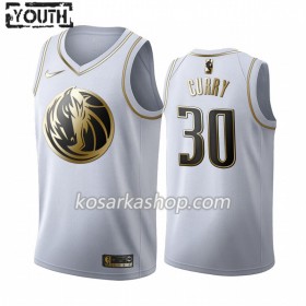 Dres Dallas Mavericks Seth Curry 30 Nike 2019-20 Bijela Golden Edition Swingman - Dječji